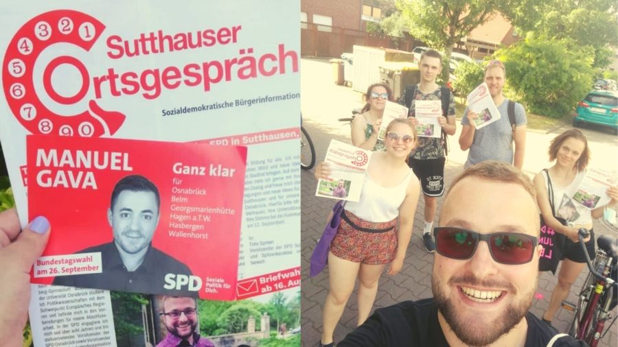 Manuel Gava Wahlkampf
