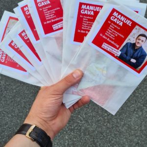 Manuel Gava Wahlkampf