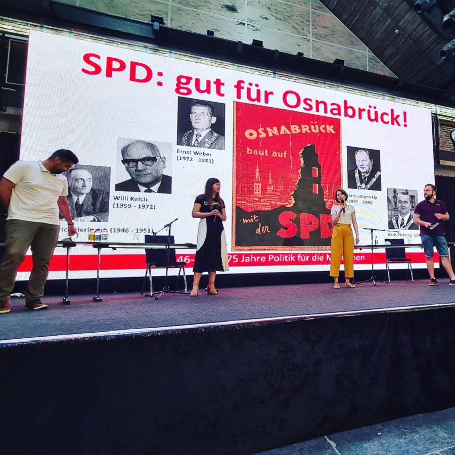Manuel Gava 75 Jahre SPD Osnabrück