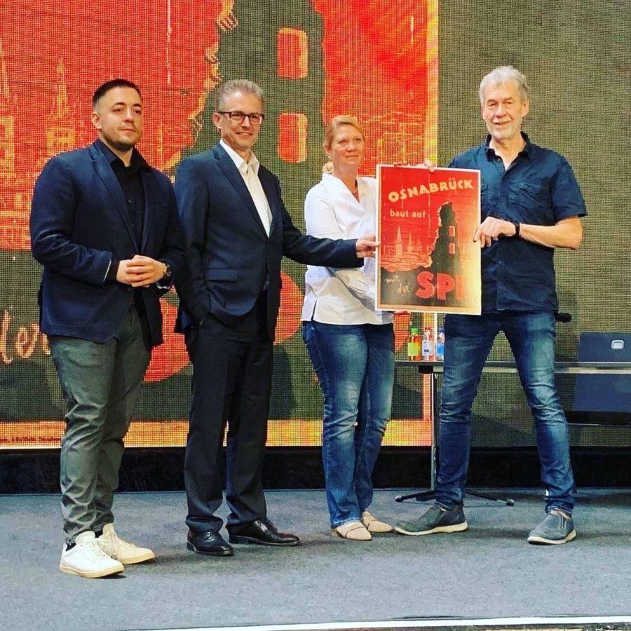 Manuel Gava 75 Jahre SPD Osnabrück